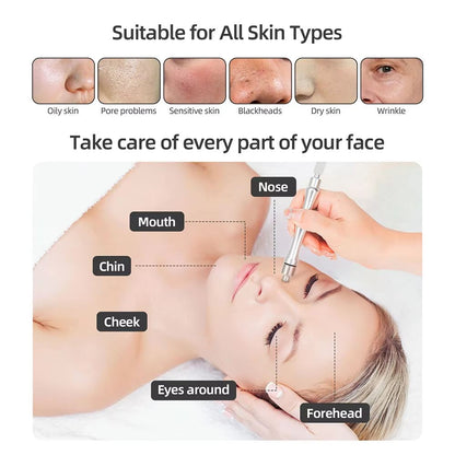 Professional Diamond Microdermabrasion Machine With Water Spray  Exfoliation  Deep Pore Cleaning Fa 3