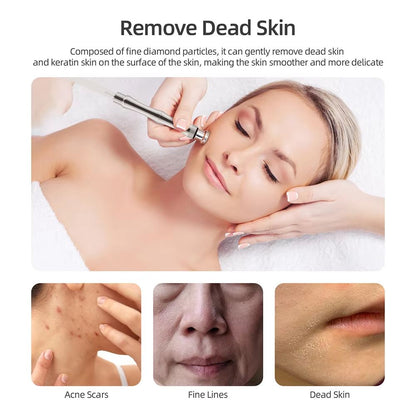 Professional Diamond Microdermabrasion Machine With Water Spray  Exfoliation  Deep Pore Cleaning Fa 4
