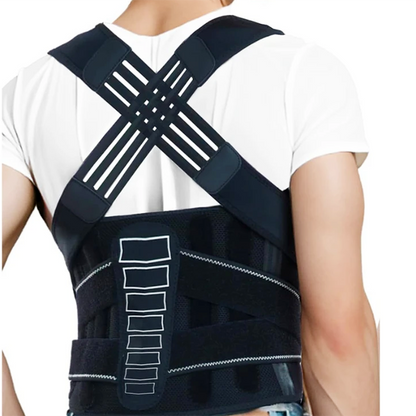 Adjustable Shoulder Posture Brace, Back Straightener for Middle Upper Spine, Posture Corrector Unisex