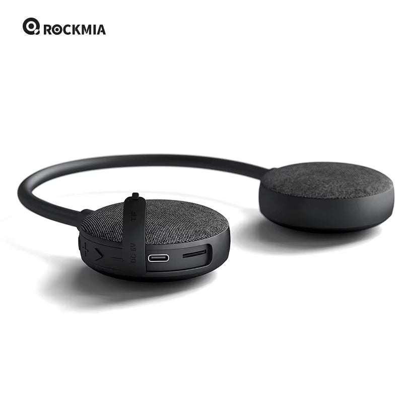 Rockmia Bluetooth 50 Neck Speaker  Wearable Wireless Music Player With TF Card Slot For Home Walkin 1