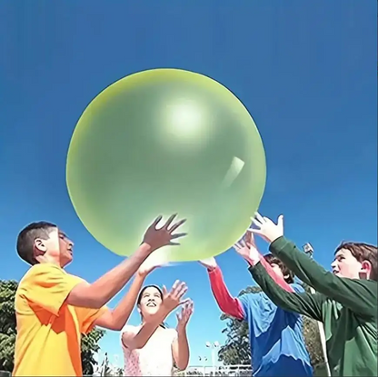 Hot Selling Transparent Bubble Ball, TPR Blowing Balloon, Patting Play with Water Ball, Outdoor Toy