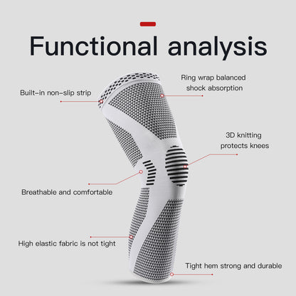 Support Knee Pad Gym Protector, Elastic and Breathable Knee Pad, 1 Piece Compressed Knee Support Sleeve