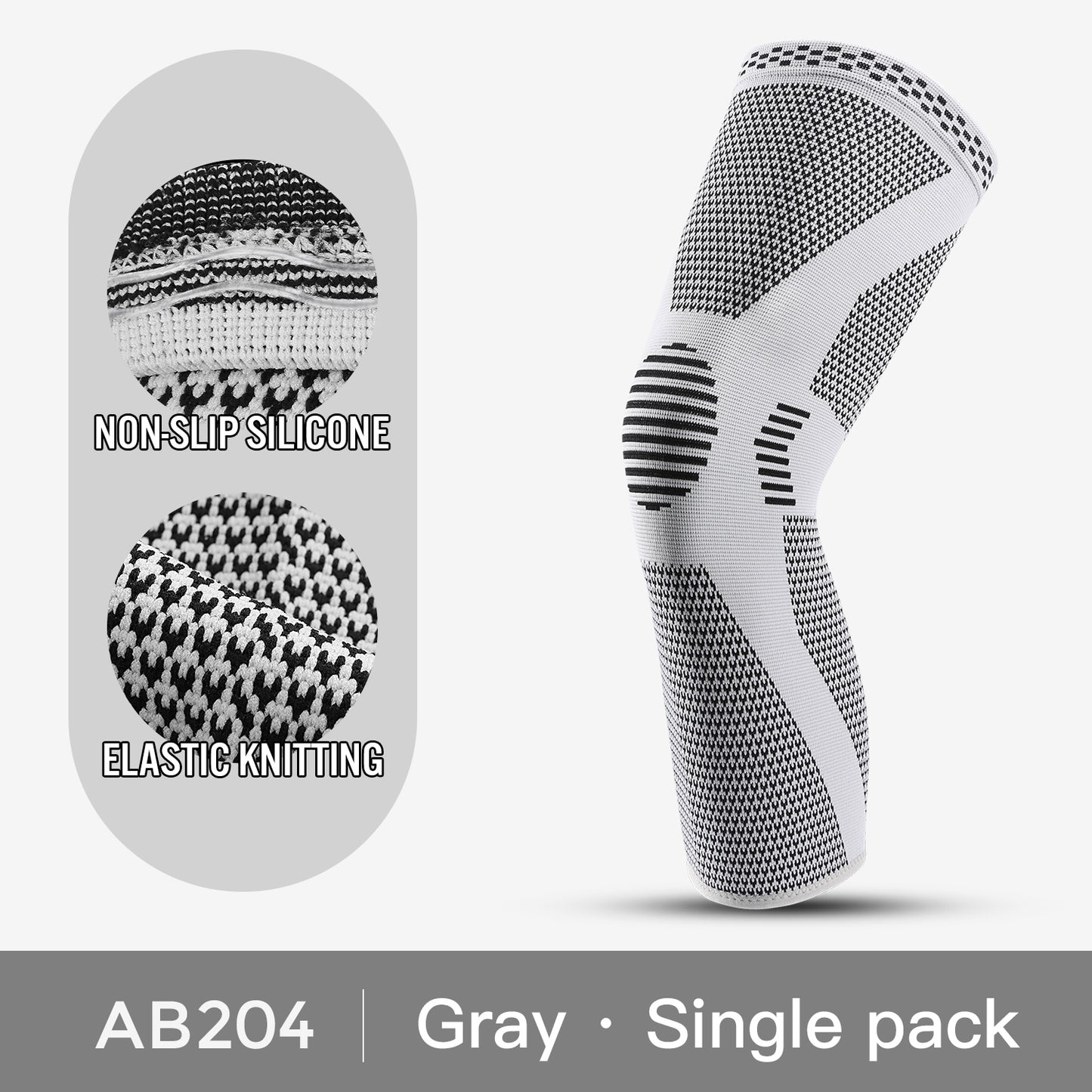Support Knee Pad Gym Protector, Elastic and Breathable Knee Pad, 1 Piece Compressed Knee Support Sleeve