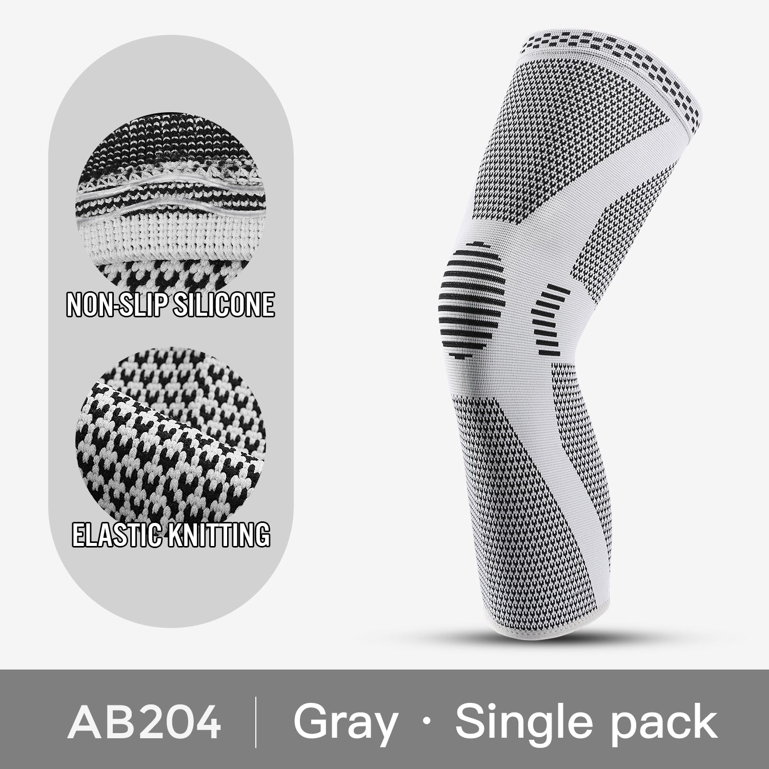 Support Knee Pad Gym Protector, Elastic and Breathable Knee Pad, 1 Piece Compressed Knee Support Sleeve