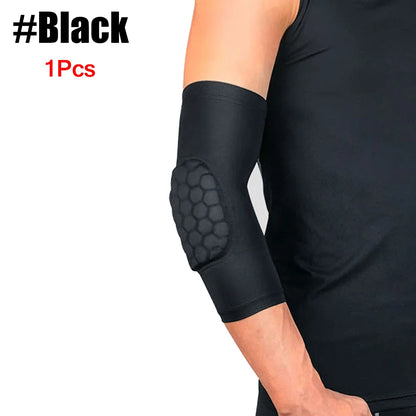 Honeycomb Compression Sleeves Pads Guards Sports Knee And Elbow Pads For Kids Youth Basketball Foot 9