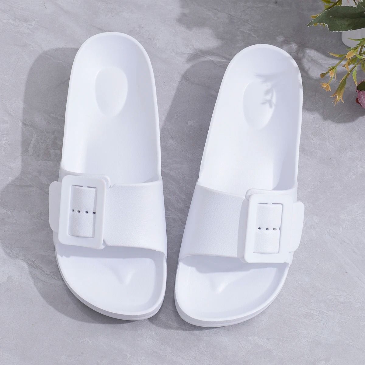 Womens Lightweight Platform Slip On Sandals Soft EVA Summer Outdoor Beach Shoes 6