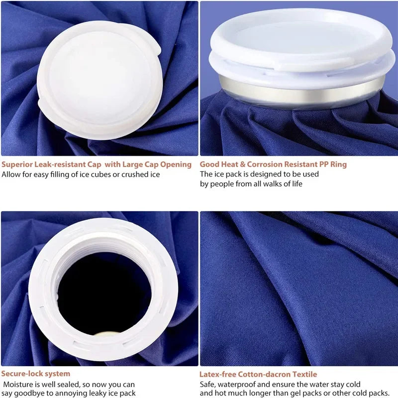Reusable Ice Bag Bandage Professional Hot Cold Compress For Shoulder Neck Arm Calf Knee Ankle 2