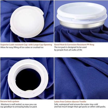 Reusable Ice Bag Bandage Professional Hot Cold Compress For Shoulder Neck Arm Calf Knee Ankle 2
