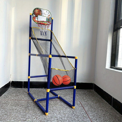 Portable Basketball Arcade Game Set, for Indoor and Outdoor Play, Easy Setup with Air Pump, Ideal Gift for Kids, Holiday