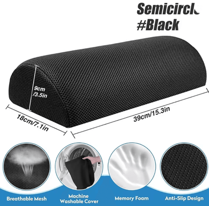 Under Desk Foot Rest Ergonomic Memory Foam Support 4