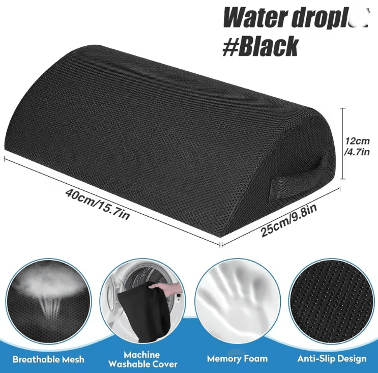 Under Desk Foot Rest Ergonomic Memory Foam Support 5