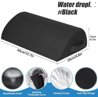 Under Desk Foot Rest Ergonomic Memory Foam Support 5