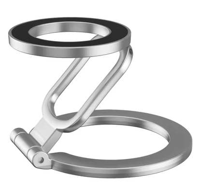 Magnetic Phone Stand And Ring Holder With Double Sided MagSafe Grip 4