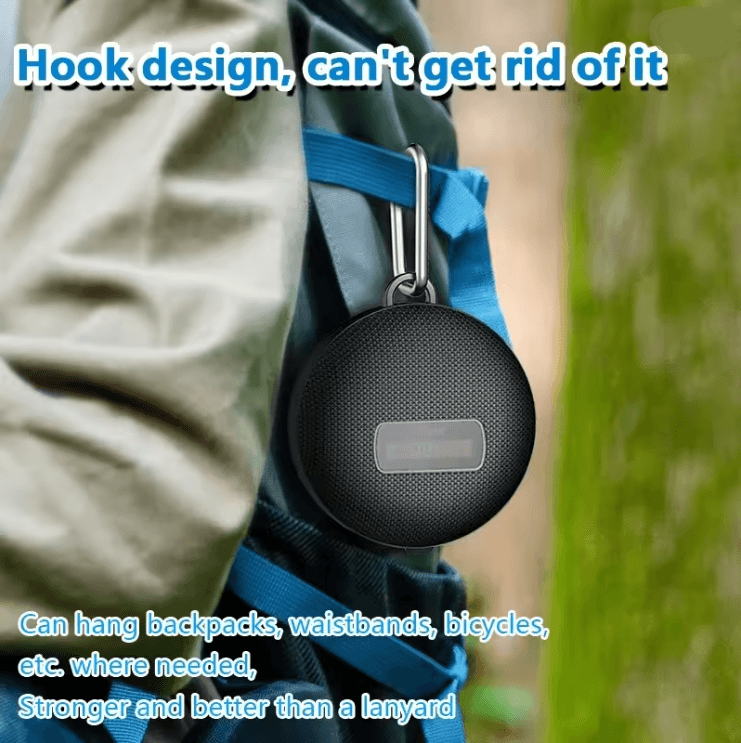 Portable Bluetooth Speaker With Powerful Mini Subwoofer 3
