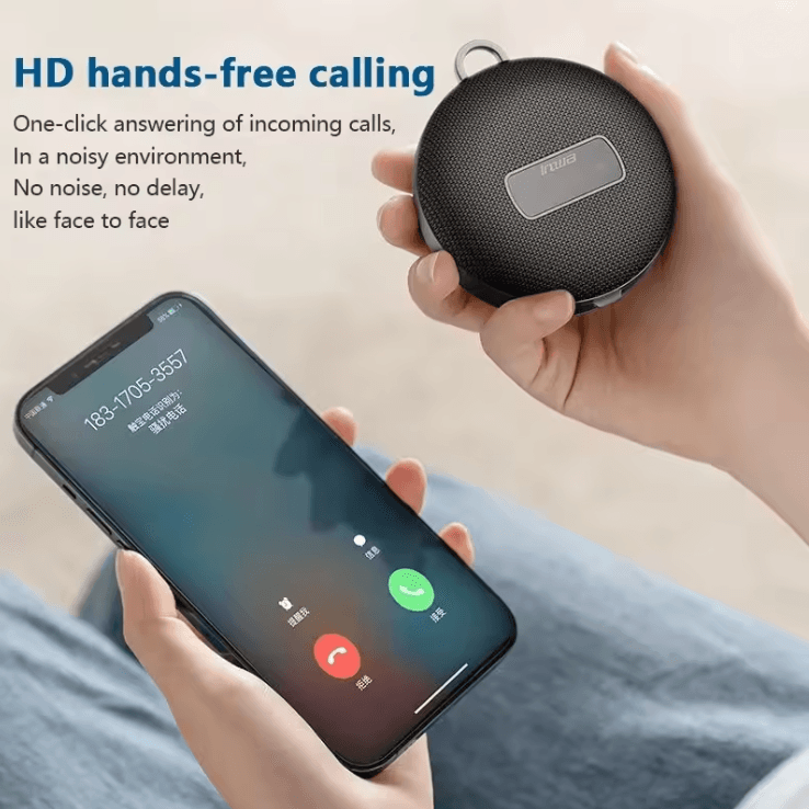 Portable Bluetooth Speaker With Powerful Mini Subwoofer 4