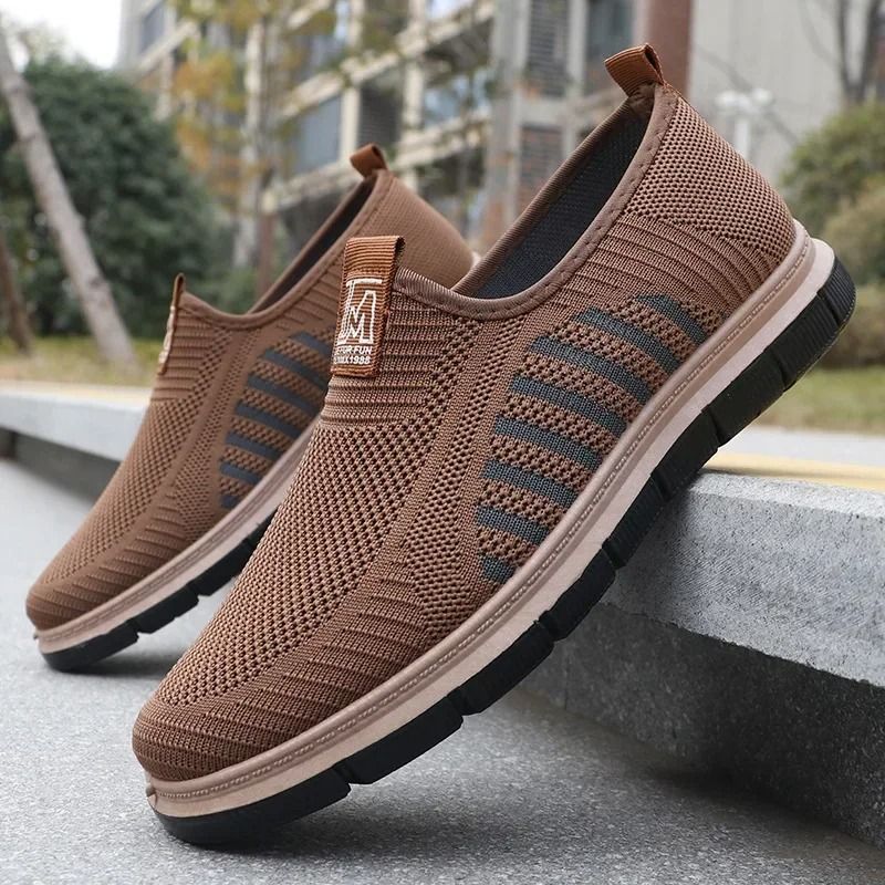 Mens Antibacterial Breathable Mesh Lightweight Sneakers 4
