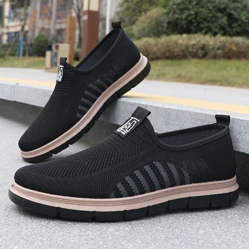 Mens Antibacterial Breathable Mesh Lightweight Sneakers 11
