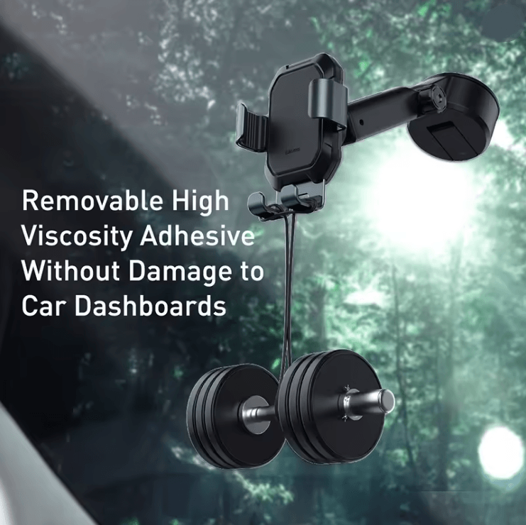 Universal Gravity Car Phone Holder With Strong Suction Cup 2