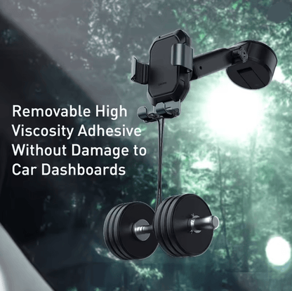 Universal Gravity Car Phone Holder With Strong Suction Cup 2