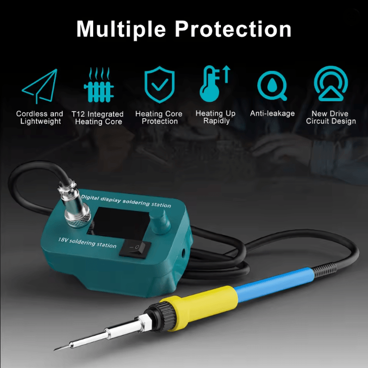 Cordless Soldering Iron Compatible With Makita 18V Battery 1