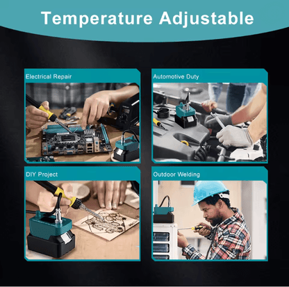 Cordless Soldering Iron Compatible With Makita 18V Battery 3