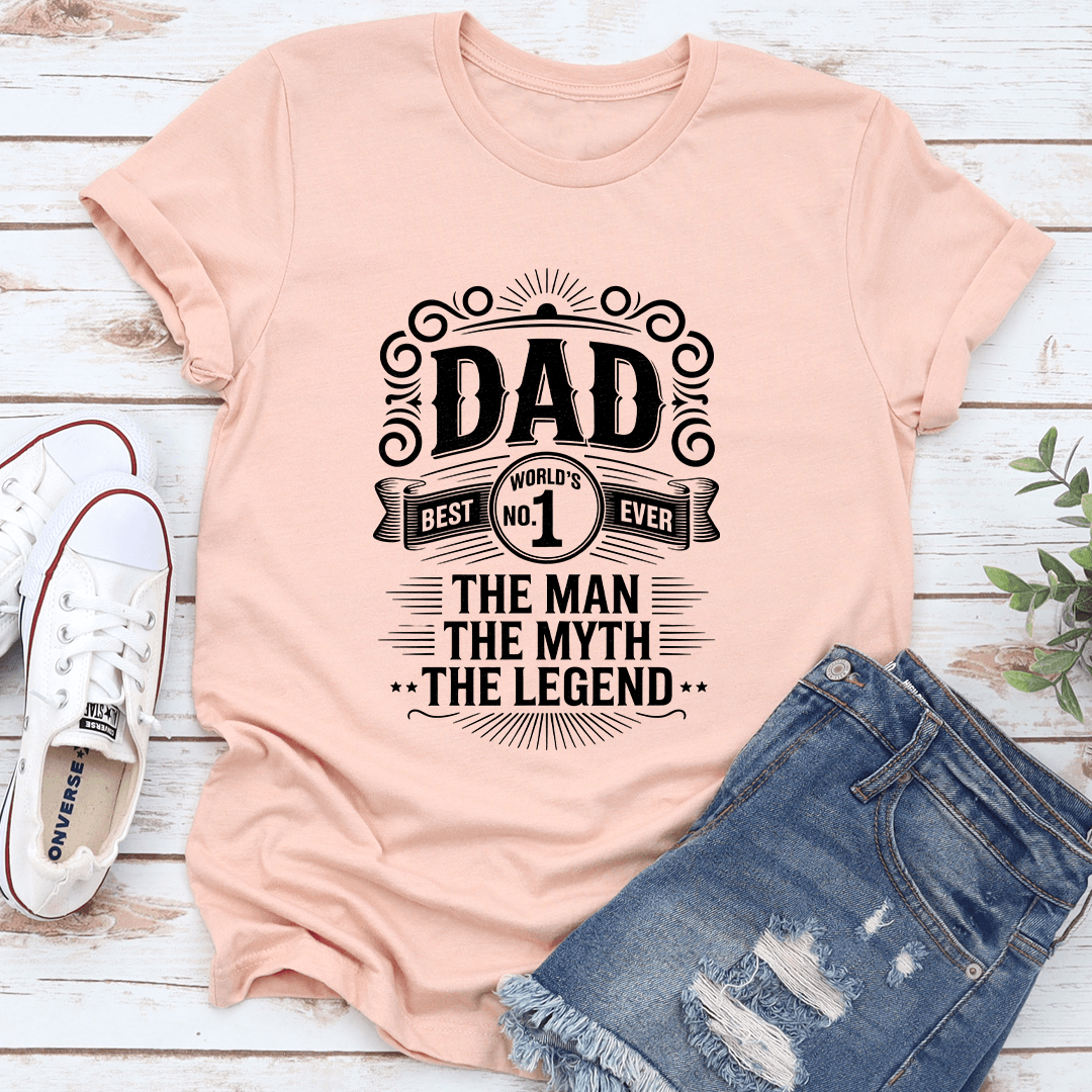 Worlds No 1 Dad Ever Tee 2