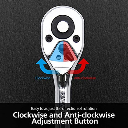 Professional Heavy Duty Ratchet Handle With Quick Release 5