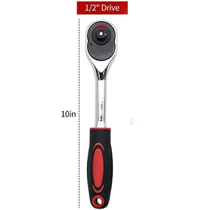 Professional Heavy Duty Ratchet Handle With Quick Release 6
