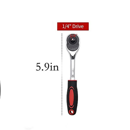 Professional Heavy Duty Ratchet Handle With Quick Release 8
