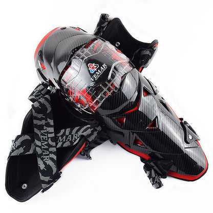 Protective MX Motocross Knee Protectors, Racing Riding Knee Guard Armor Pads Gear Rodilleras Moto