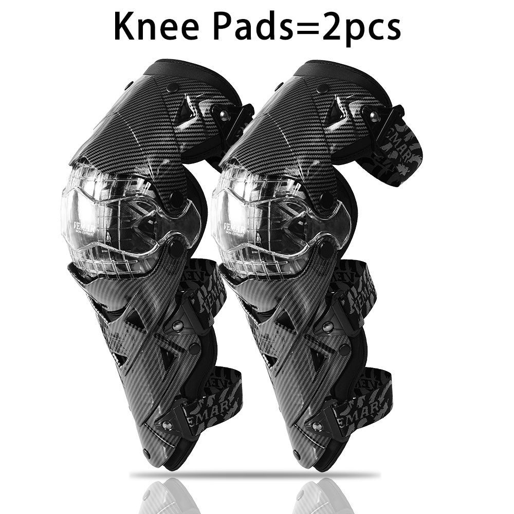 Protective MX Motocross Knee Protectors Racing Riding Knee Guard Armor Pads Gear Rodilleras Moto 6