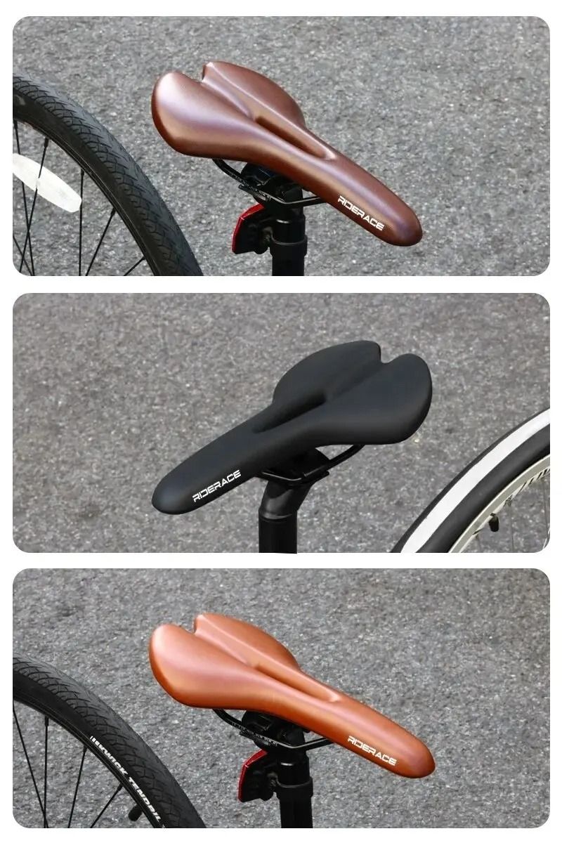 Comfortable Bicycle Saddle With Hollow Shock Absorbing Cushion 4