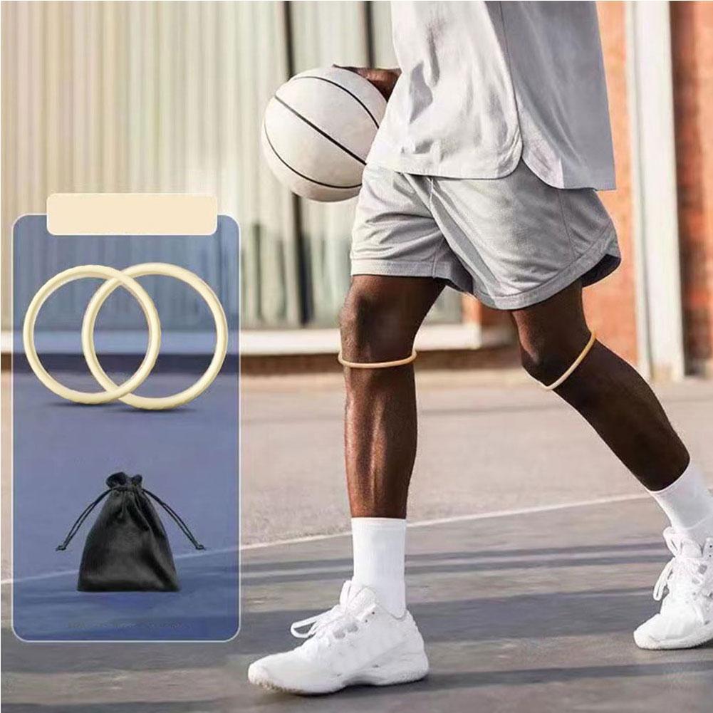 Basketball Stabilizer Brace Silicone Band, Patella Tendon Knee Strap For Pain Relief, Elasticity Fixed Protection