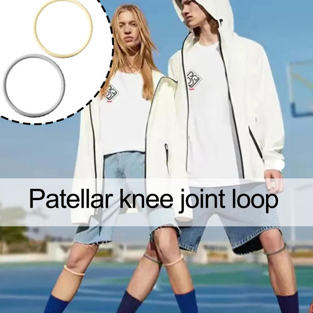 Basketball Stabilizer Brace Silicone Band, Patella Tendon Knee Strap For Pain Relief, Elasticity Fixed Protection