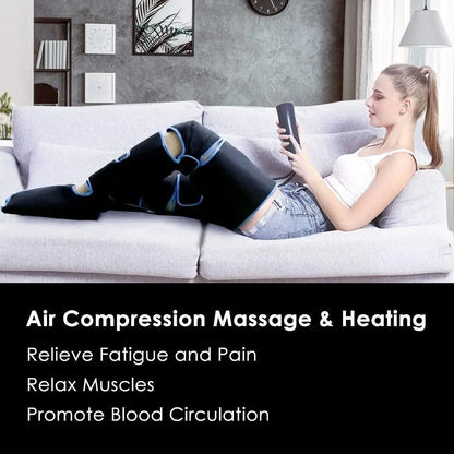 Air Pressure Leg Massager With Heat And Cordless Design 2