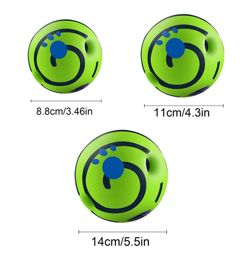 Wobble Wag Giggle Ball Interactive Dog Toy With Fun Giggle Sounds To Get Your Dogs Attention As See 4