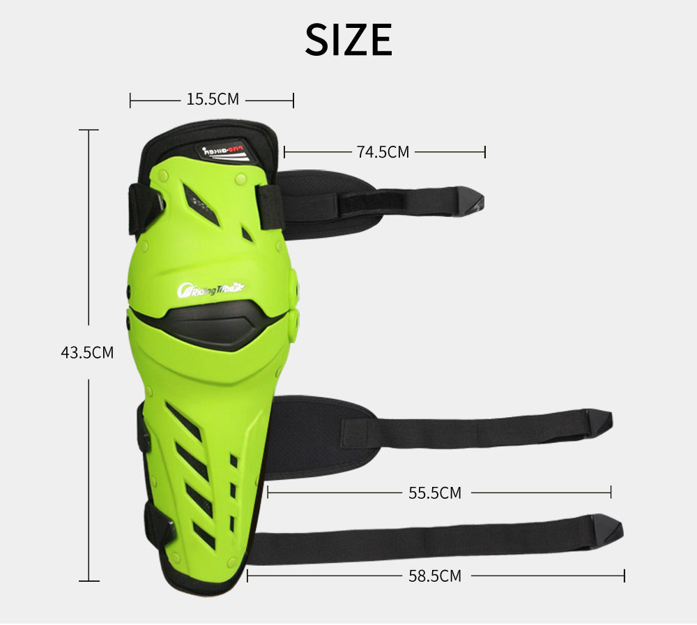Knee Sliders Motosiklet Knee Protector Kit, PRO-BIKER Protective Gear Motorcycle Guards