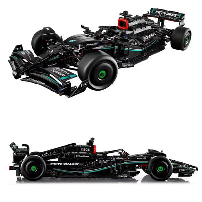 1 8 Scale F1 Race Car Building Blocks Set With 1642 Pieces 6