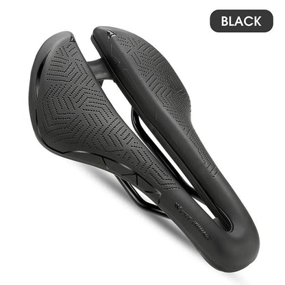 Hollow Bicycle Saddle With Shock Absorption And Waterproof PU Cushion 5