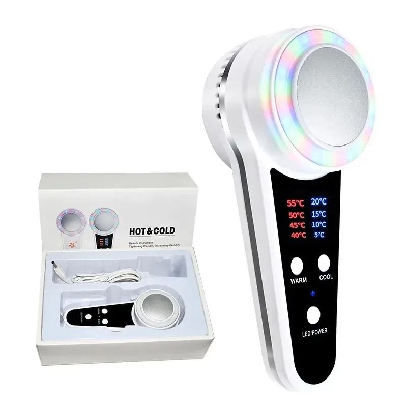 Cryotherapy Hot And Cold Face Care Device With Blue Photon Light Therapy For Skin Lifting And Rejuv 5