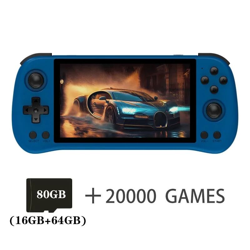 Retro Handheld Game Console With 55 Inch IPS Screen And Open Source System 8