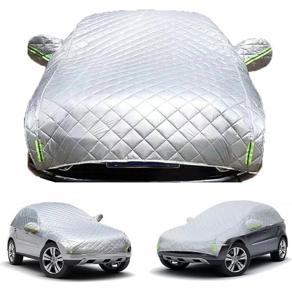 Universal Car Cover, All Weather Protection Against Hail, Rain, Sun UV, Dust, for Outdoor Use