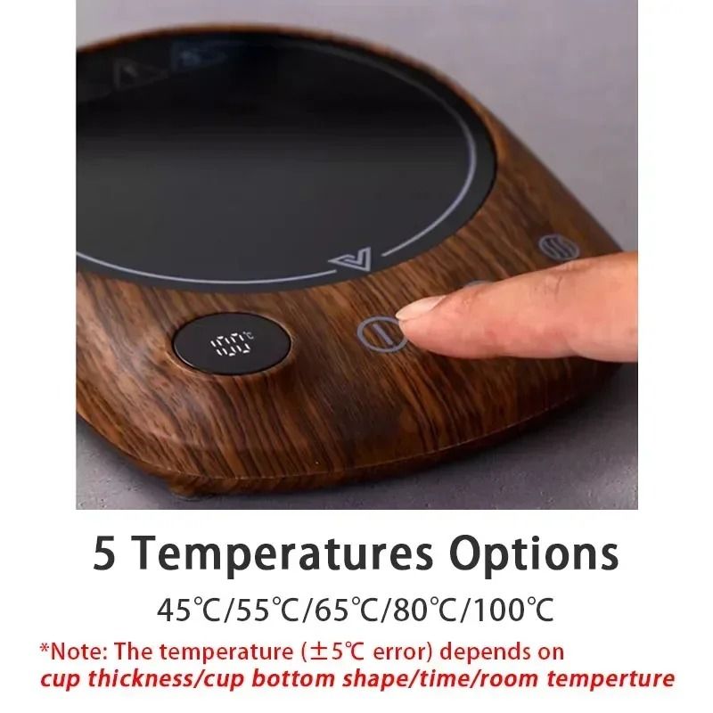 Electric Beverage Heating Plate Smart Mug Warmer With Timer And Auto ShutOff 3