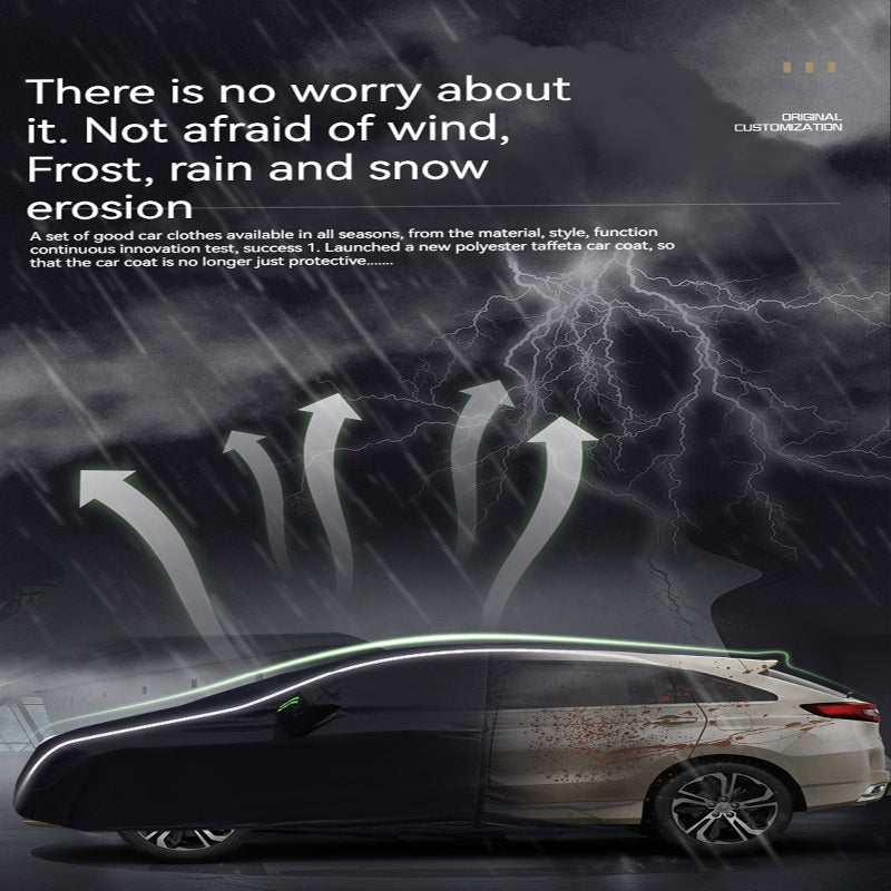 Custom Fit Car Cover for Wuling Bingo, Waterproof Snow Sun Dust Protection, All Weather Outdoor Indoor