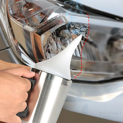 Headlight Restoration Kit with Heating Atomization Cup, Car Headlamp Polish Repair Tool, Electrical Heating Cup