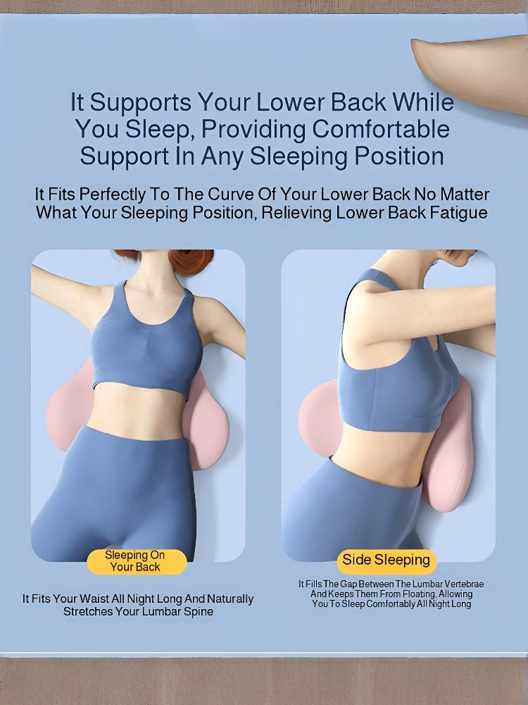 Lumbar Support Bed Cushion, Ergonomic Lumbar Pillow, Sleeping Lumbar Pillow Cushion, Lumbar Protrusion Sleep Special