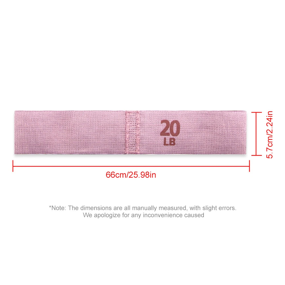 Anti-Slip Elastic Workout Bands, Resistance Booty Bands, Home Glute Thigh Bands