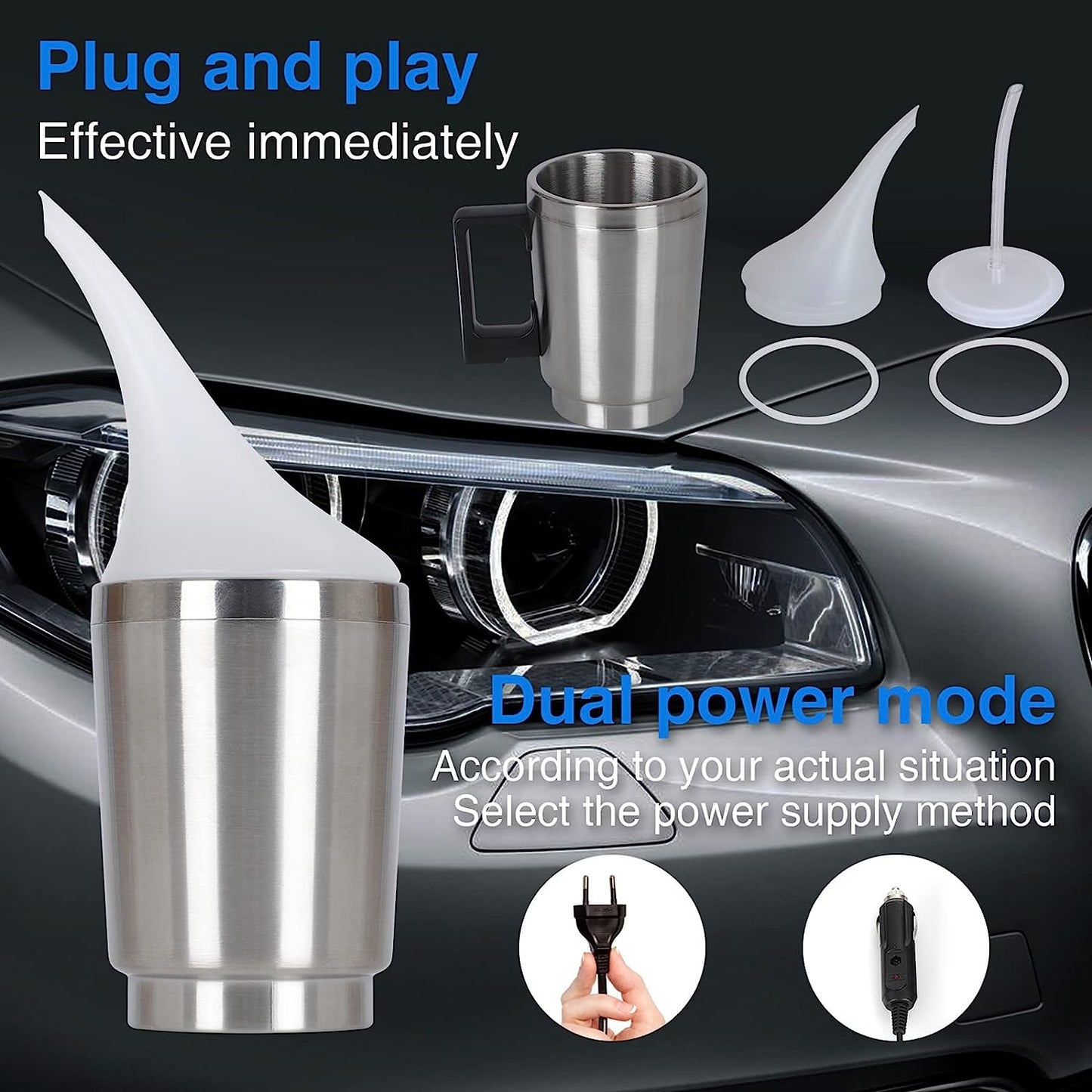Automotive Headlight Care Tool, Headlamp Polish Tool Kit Electrical Heating Cup Tool Set, Car Headlight Repair Heating