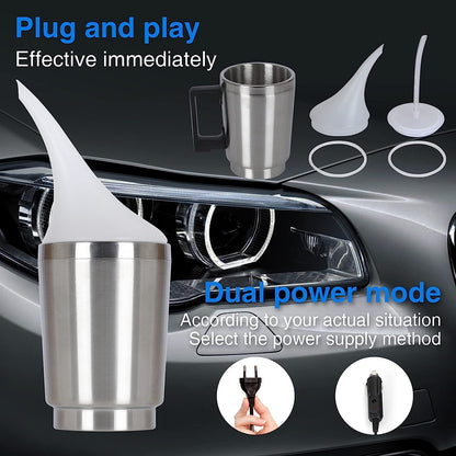 Automotive Headlight Care Tool, Headlamp Polish Tool Kit Electrical Heating Cup Tool Set, Car Headlight Repair Heating