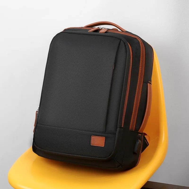Expandable Travel Backpack With Laptop Compartment Large Capacity Lightweight 1
